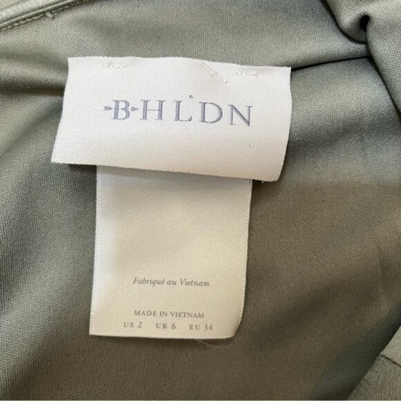 BHLDN Dylan Satin Charmeuse Dress Women Size 2 - Picture 11 of 11